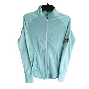 Womens‎ FootJoy FJ Mint Green Full Zip Lightweight Golf Jacket  Size XS